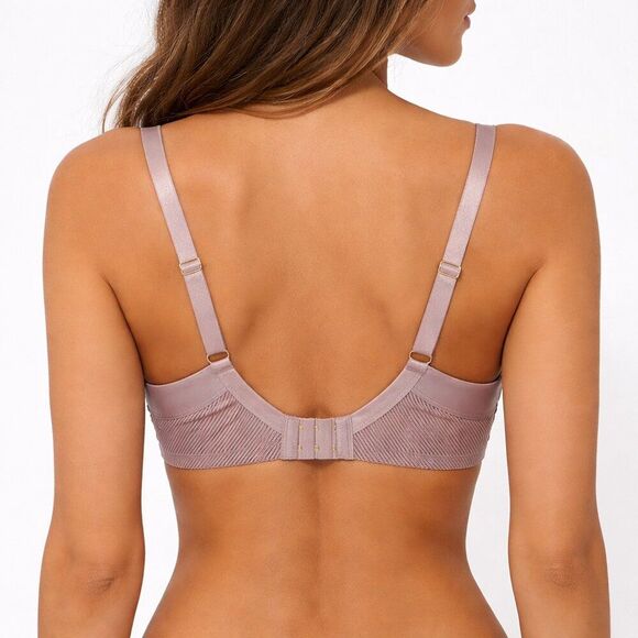 ThirdLove Plunge Push Up Bra 36E Taupe Underwire - Picture 2 of 12